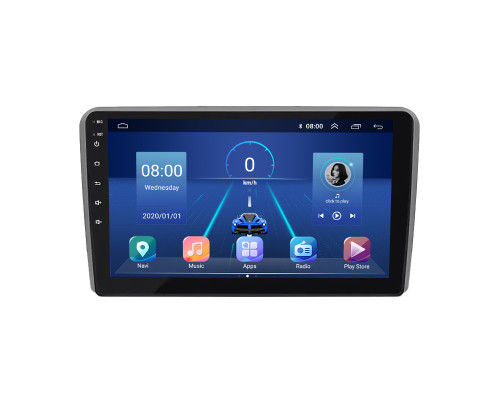 Штатная магнитола Lesko для Audi RS 3 I (8P) 2011-2012 экран 9" 6/128Gb 4G Wi-Fi GPS Top