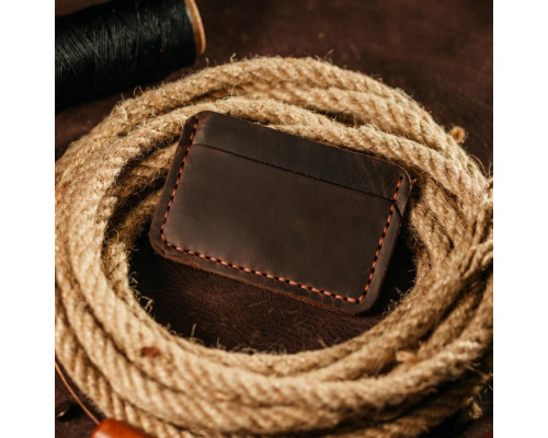 Картхолдер коричневий