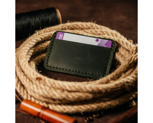 Картхолдер зелений Тризуб