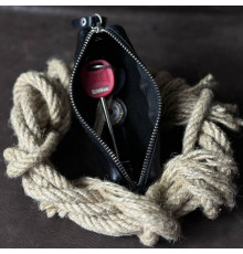 Ключниця чорна гладка унісекс