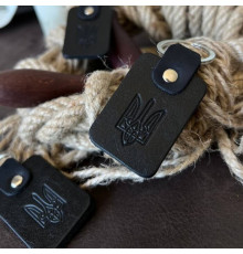 Брелок Тризуб чорний унісекс