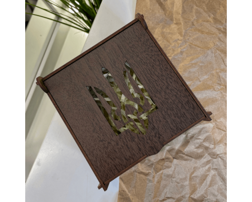 Дерев'яна подарункова коробка мала