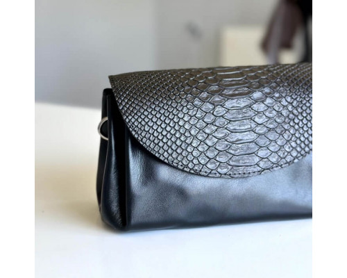 Жіноча сумка Невада кайман чорна
