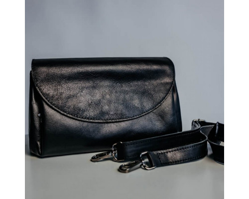 Жіноча сумка Невада чорна глянець