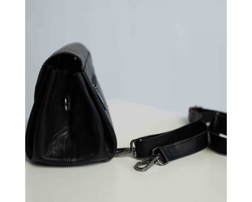 Жіноча сумка Невада чорна глянець