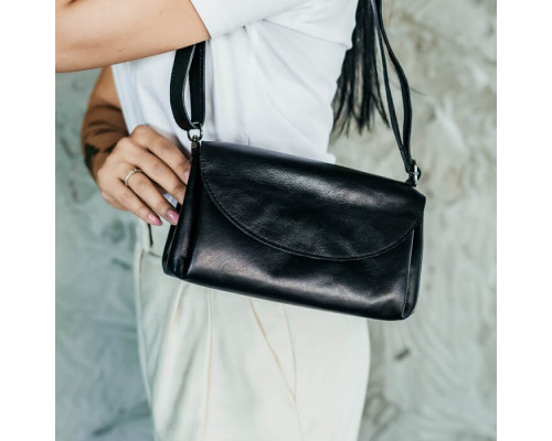 Жіноча сумка Невада чорна глянець