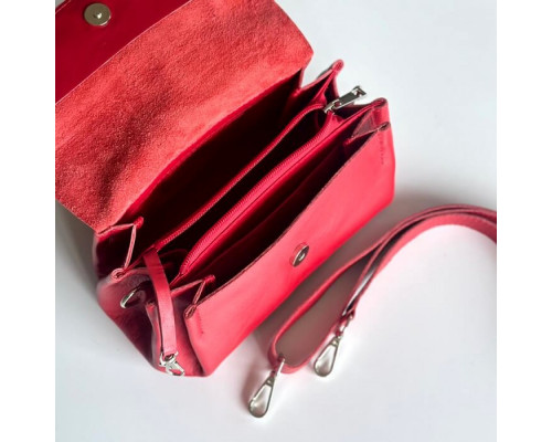 Жіноча сумка Невада червона глянець