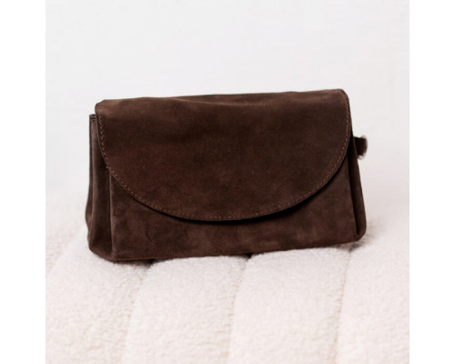 Жіноча сумка замшева Невада коричнева