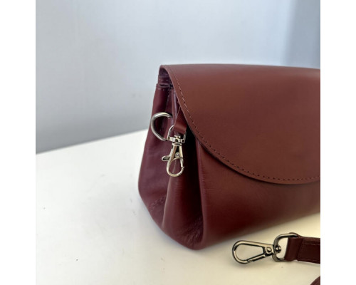 Жіноча сумка Невада бургунді глянець