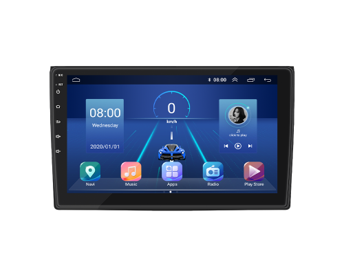 Штатная магнитола Lesko для Audi RS 4 II (B7) 2005-2009 экран 9" 2/32Gb 4G Wi-Fi GPS Top