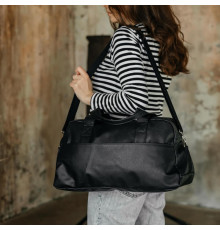 Спортивна сумка чорна унісекс
