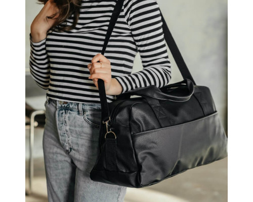Спортивна сумка чорна унісекс