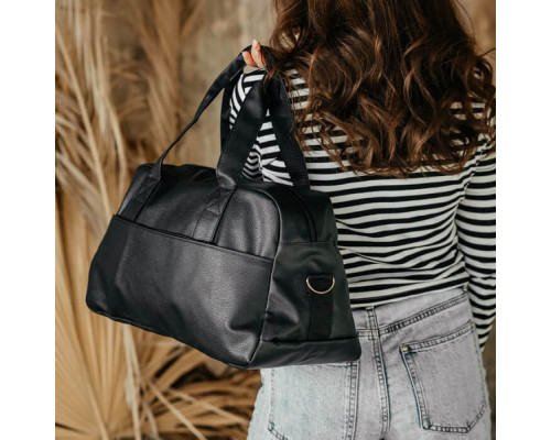 Спортивна сумка чорна унісекс