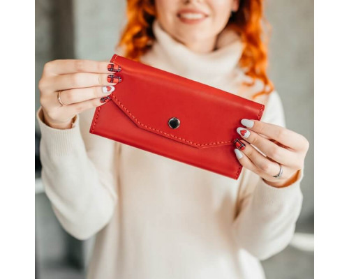 Женский кошелек Флоренция красный
