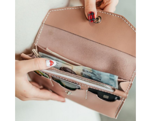 Женский кошелек Флоренция розовый