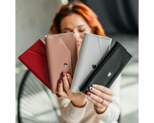 Женский кошелек Флоренция розовый