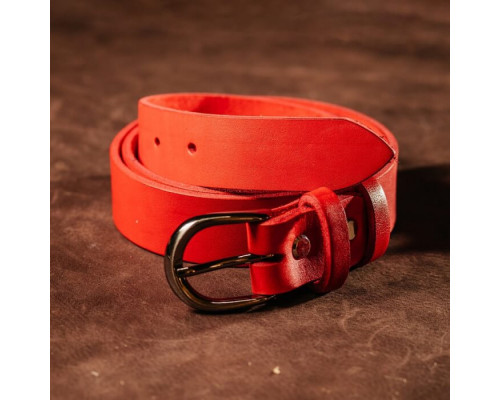 Женский ремень Dakota красный