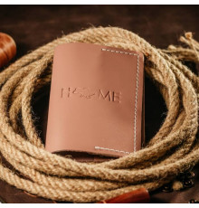 Обложка на паспорт женская розовая Home