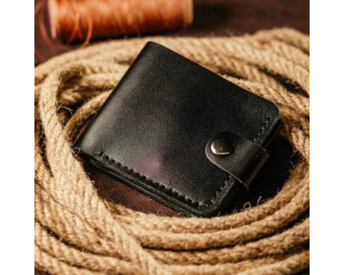 Женский набор ЦЕ ВСЕ ТОБІ из сумки Джорджия, кошелька Бифолд и ключницы в черном цвете