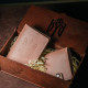 Женский подарочный набор из кошелька Бифолд и обложка на паспорт