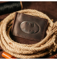 Зажим для денег коричневый Бэтмен