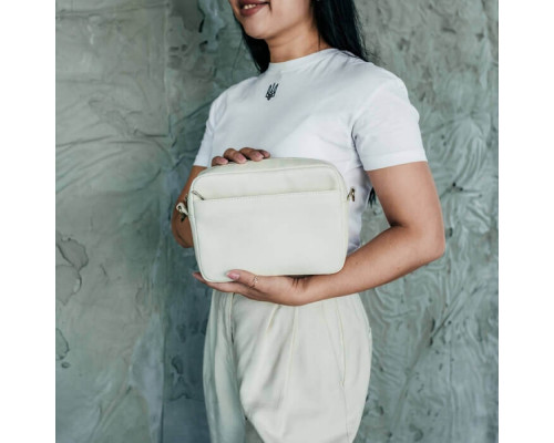 Женская сумка Джорджия бежевая