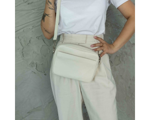 Женская сумка Джорджия бежевая