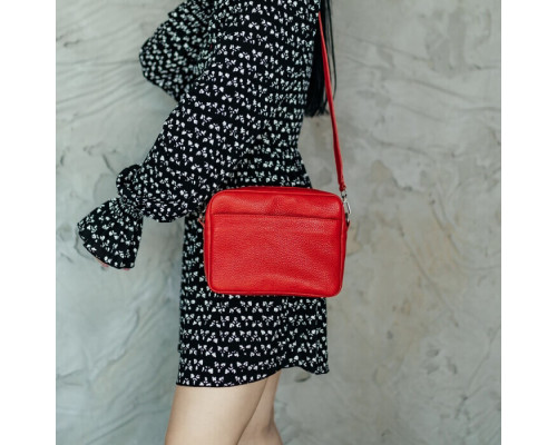 Женская сумка Джорджия красная