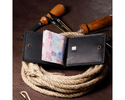 Зажим для денег черный Home