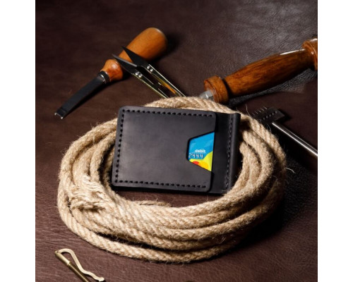 Зажим для денег черный Home