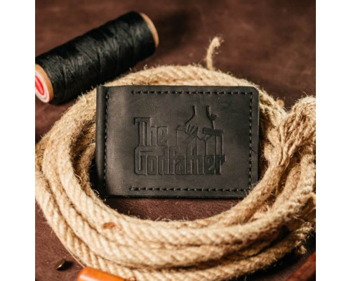 Зажим для денег черный Крестный отец