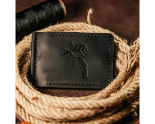 Зажим для денег черный Молот