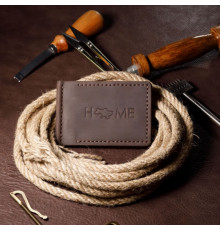 Зажим для денег коричневый Home