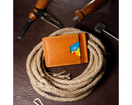 Зажим для денег рыжий Home