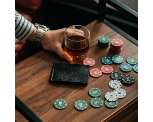 Зажим для денег зеленый MNS