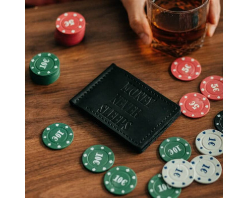 Зажим для денег зеленый MNS