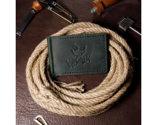 Зажим для денег зеленый Джокер