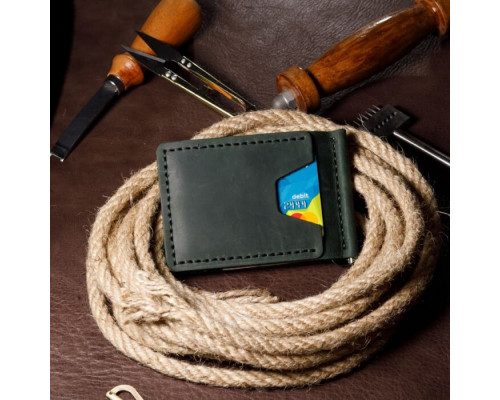 Зажим для денег зеленый Джокер