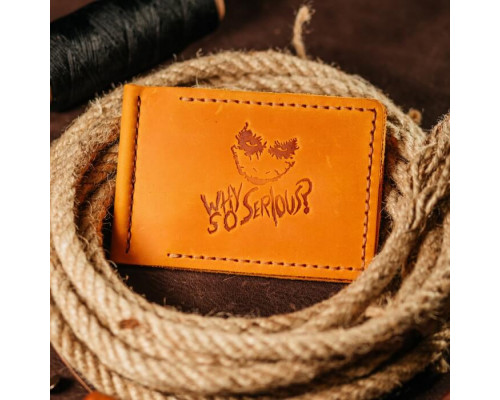 Зажим для денег рыжий Джокер