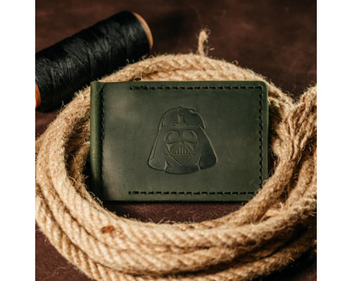 Зажим для денег зеленый Вейдер