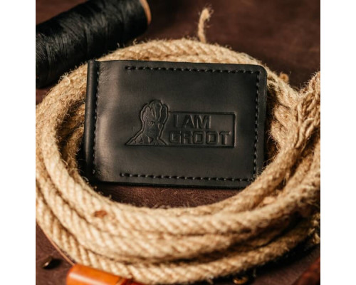 Зажим для денег черный Groot