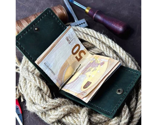 Зажим для денег зеленый Бэтмен