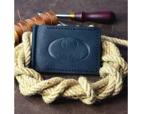 Зажим для денег черный Бэтмен