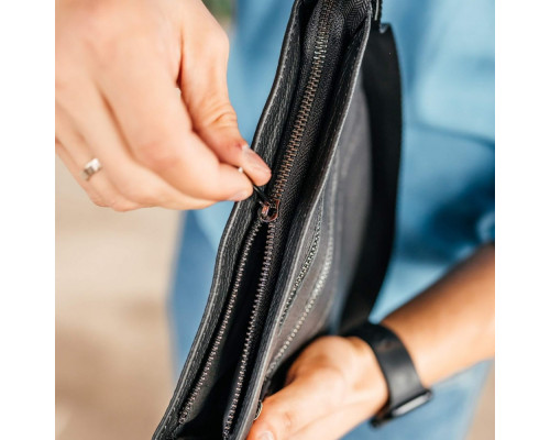 Мужская кожаная  сумка через плечо Chicago