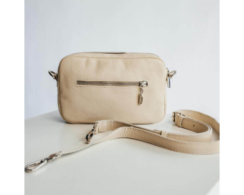 Женская сумка Париж бежевая