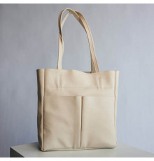 Женская сумка Юта бежевая