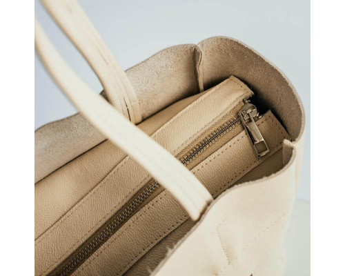 Женская сумка Юта бежевая