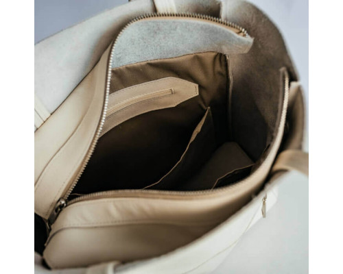 Женская сумка Юта бежевая