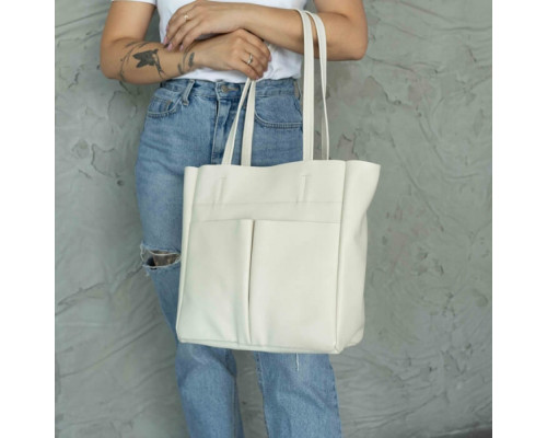 Женская сумка Юта бежевая