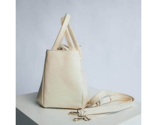 Женская сумка Луизиана бежевая